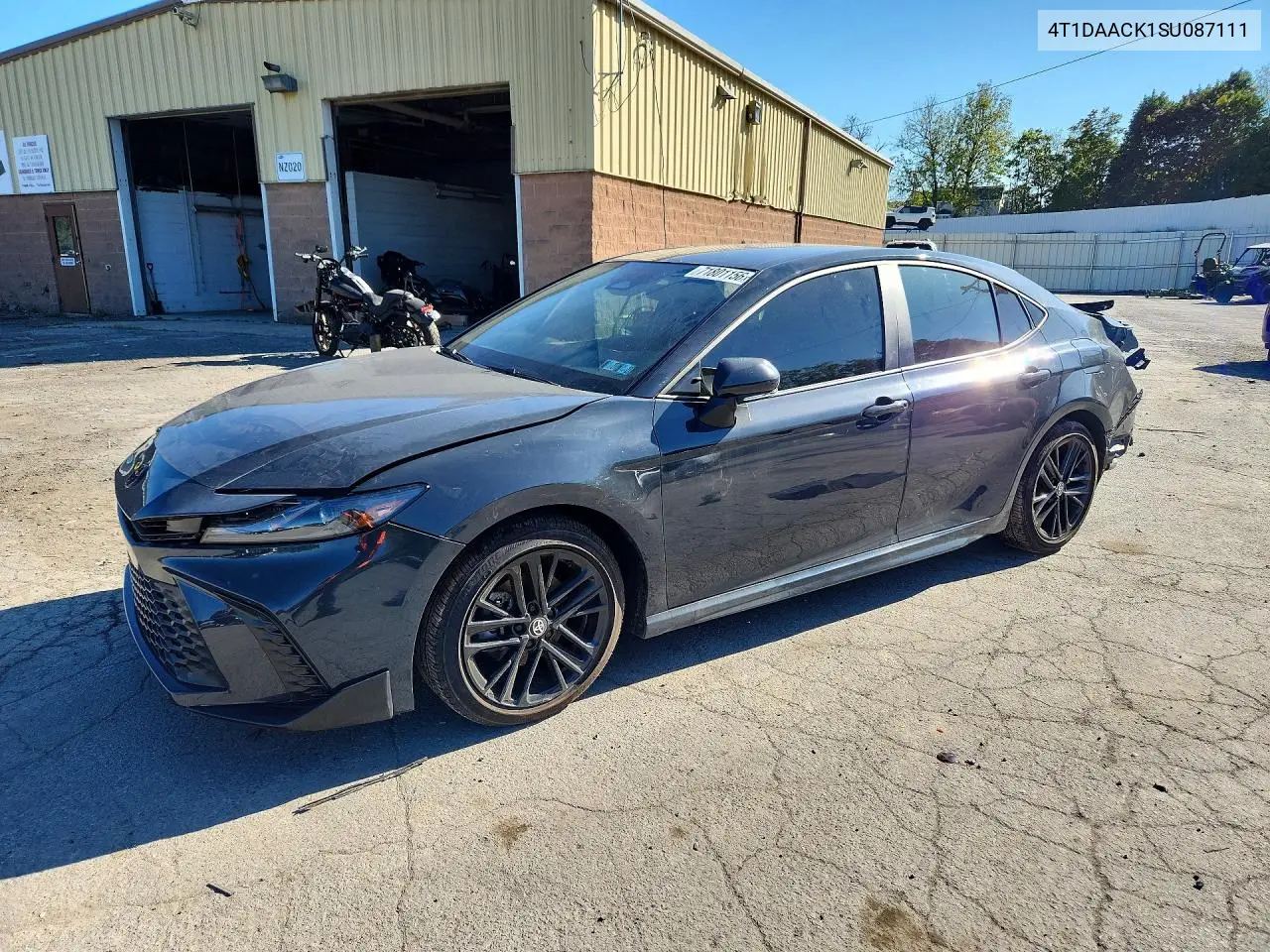 TOYOTA CAMRY 2025, VIN 4T1DAACK1SU087111