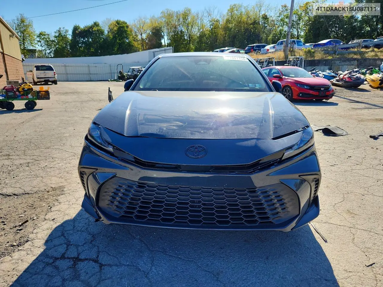 2025 TOYOTA CAMRY VIN 4T1DAACK1SU087111 — фото 5