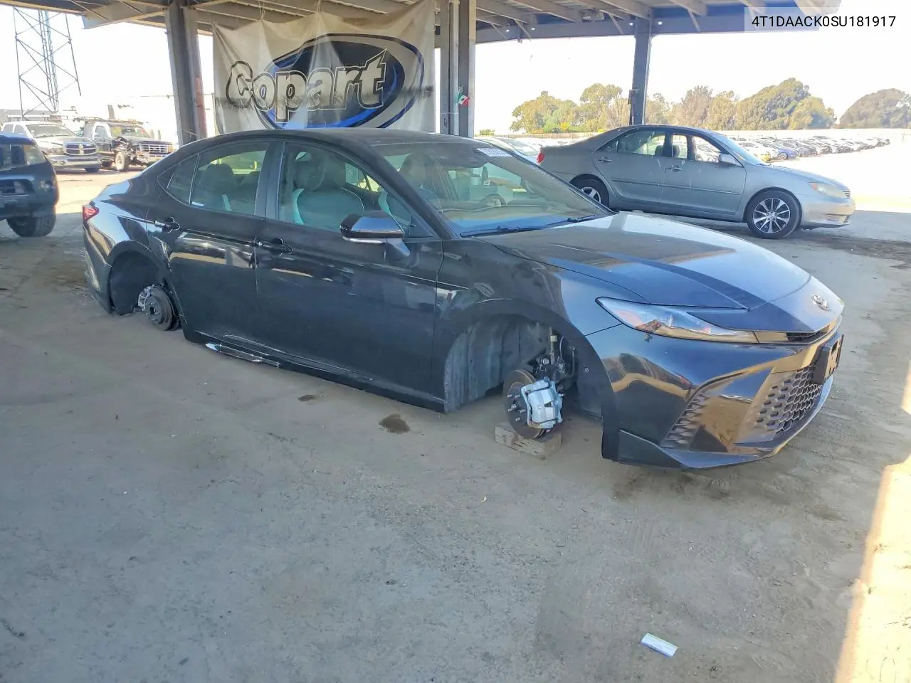 2025 TOYOTA CAMRY VIN 4T1DAACK0SU181917 — фото 4