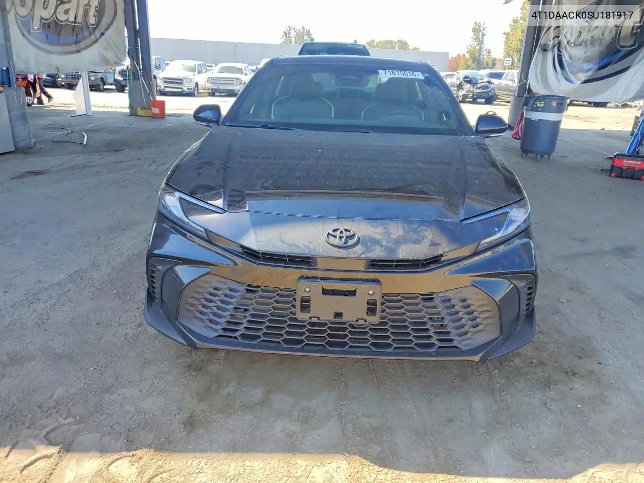 2025 TOYOTA CAMRY VIN 4T1DAACK0SU181917 — фото 5
