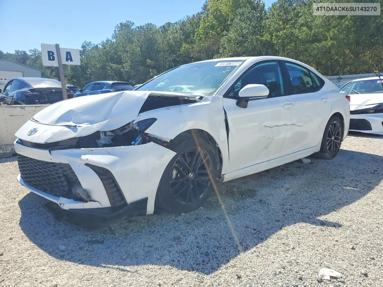 TOYOTA CAMRY 2025, VIN 4T1DAACK6SU143270