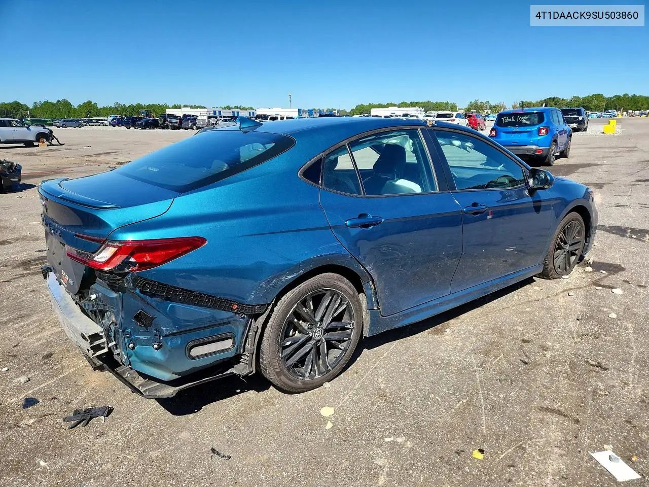 2025 TOYOTA CAMRY VIN 4T1DAACK9SU503860 — фото 3