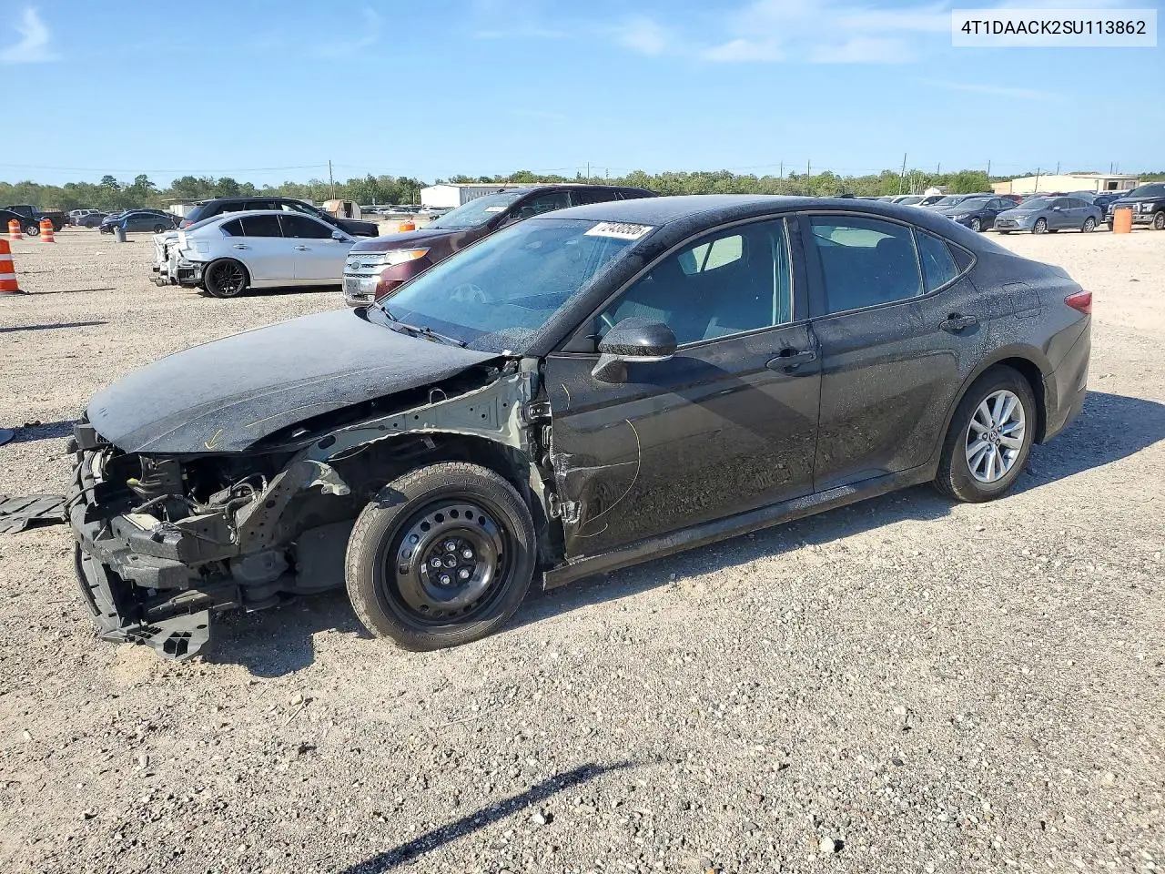 TOYOTA CAMRY 2025, VIN 4T1DAACK2SU113862