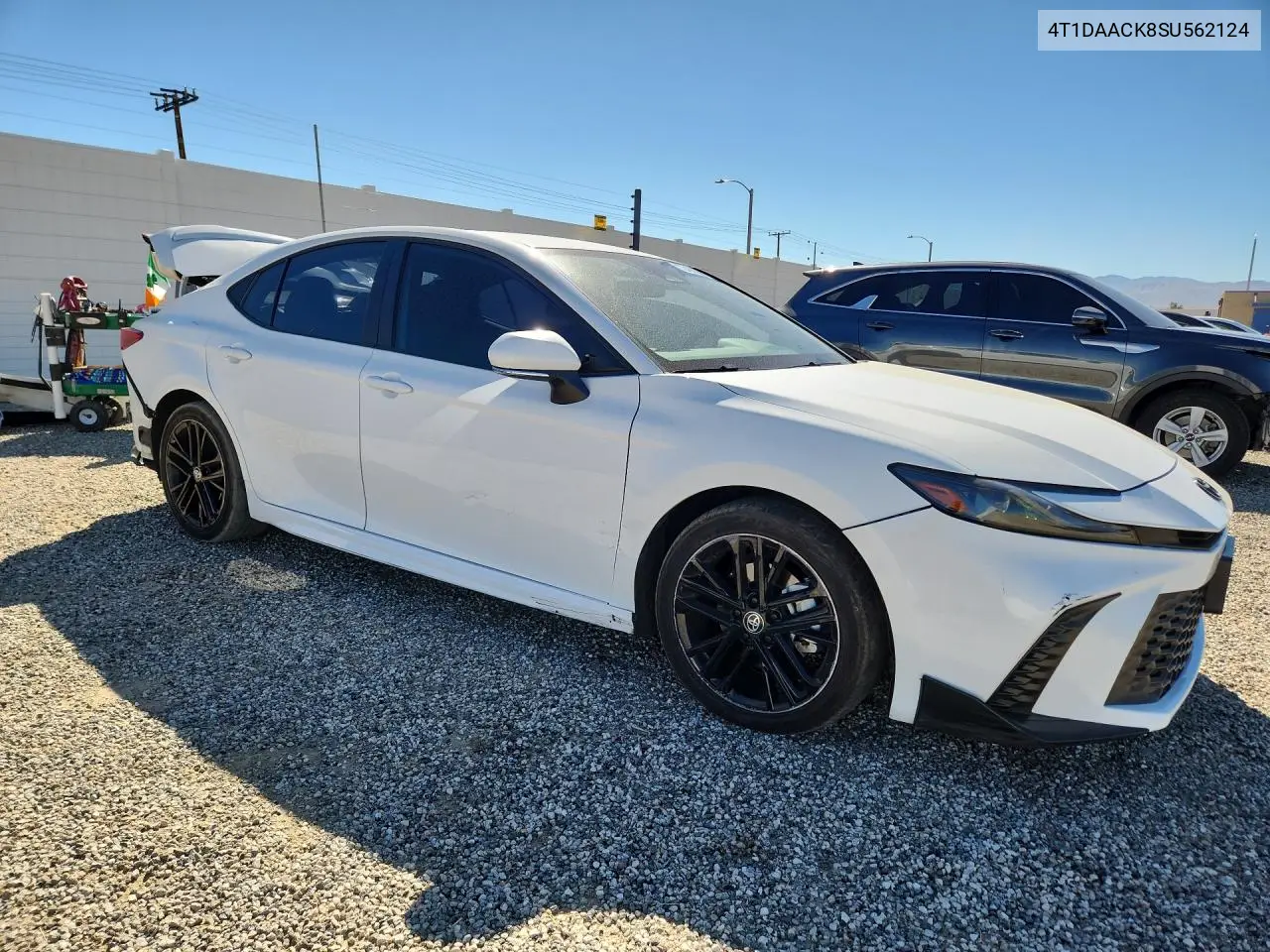 2025 TOYOTA CAMRY VIN 4T1DAACK8SU562124 — фото 4