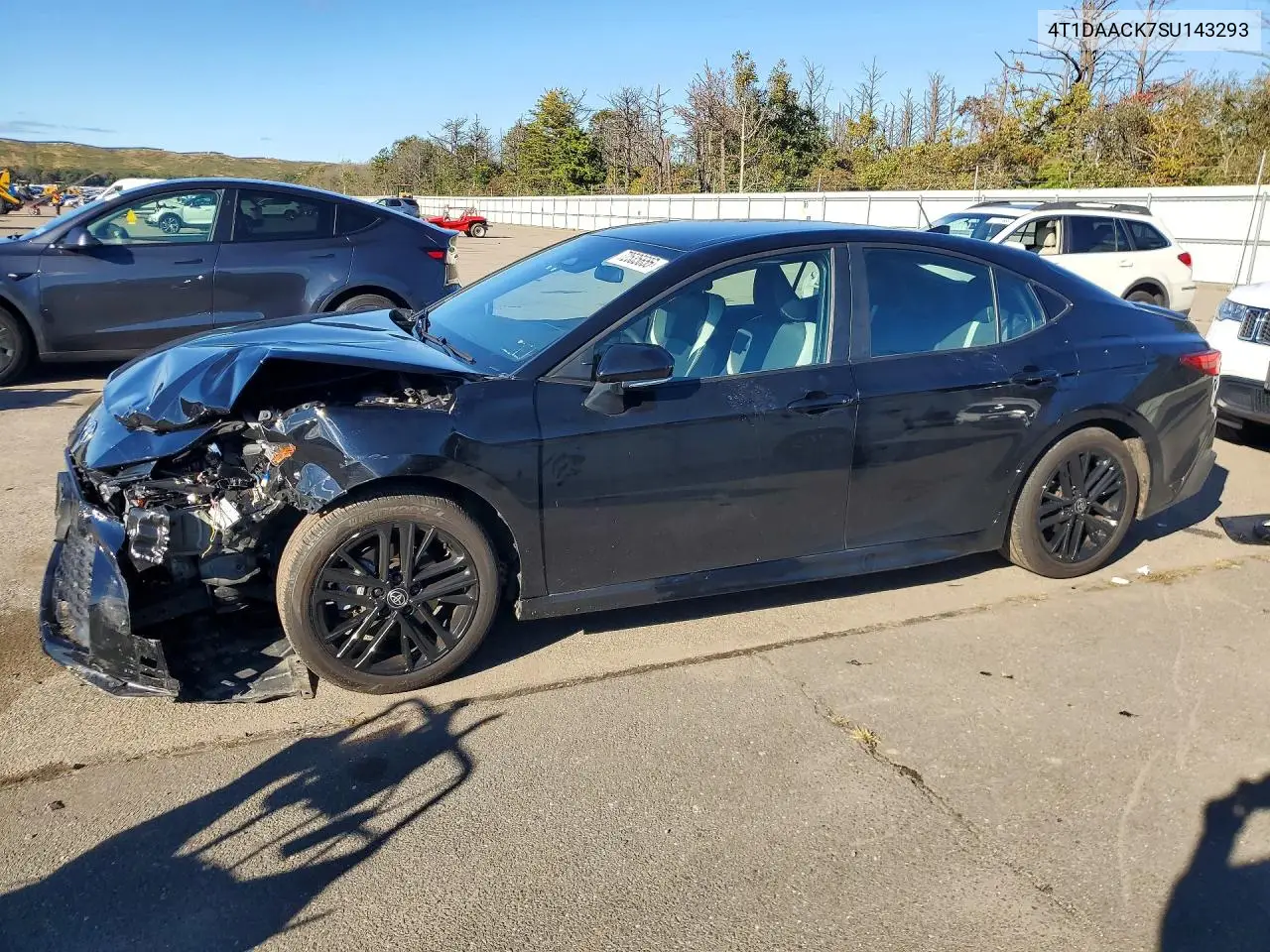 TOYOTA CAMRY 2025, VIN 4T1DAACK7SU143293