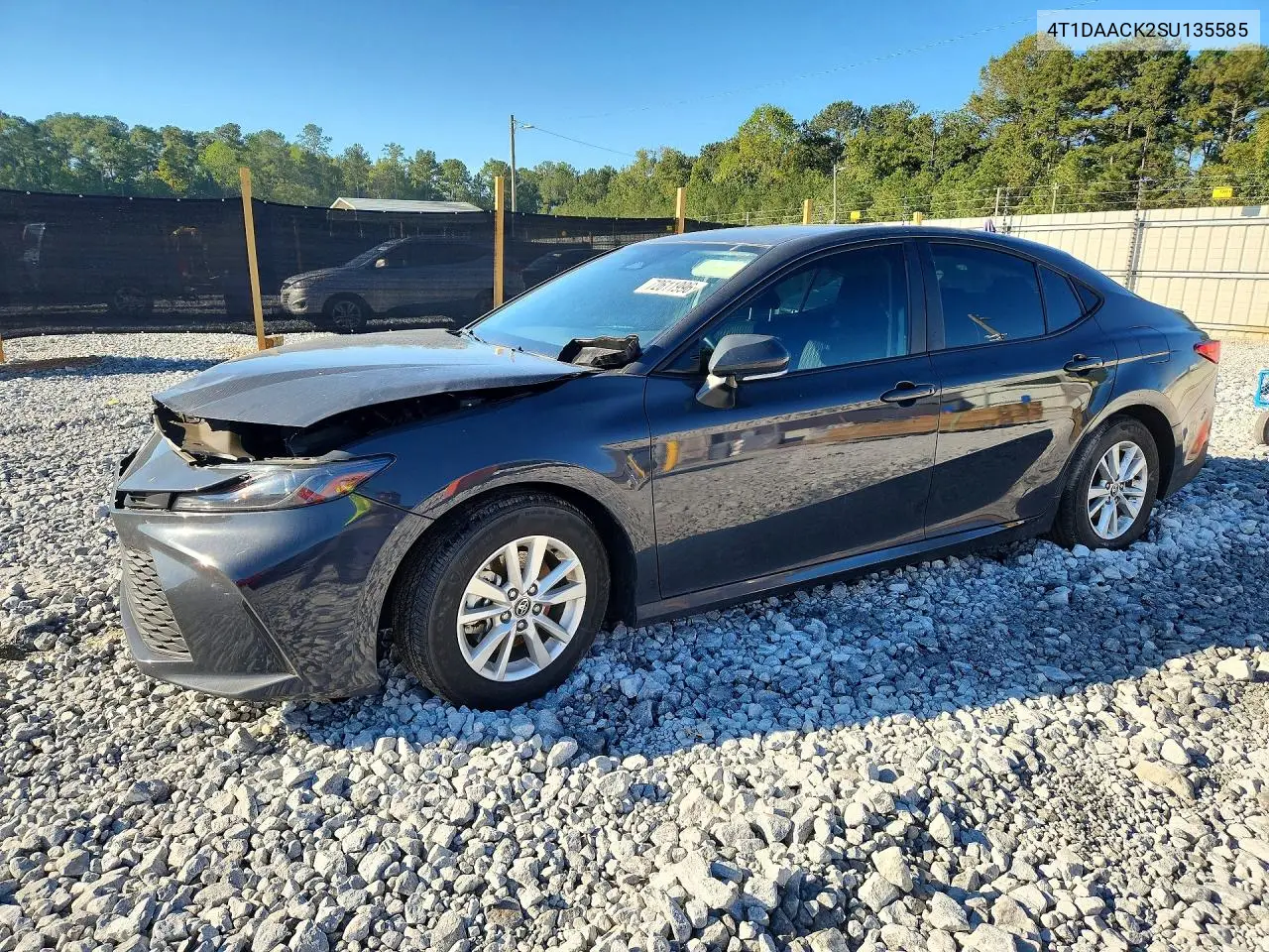 TOYOTA CAMRY 2025, VIN 4T1DAACK2SU135585