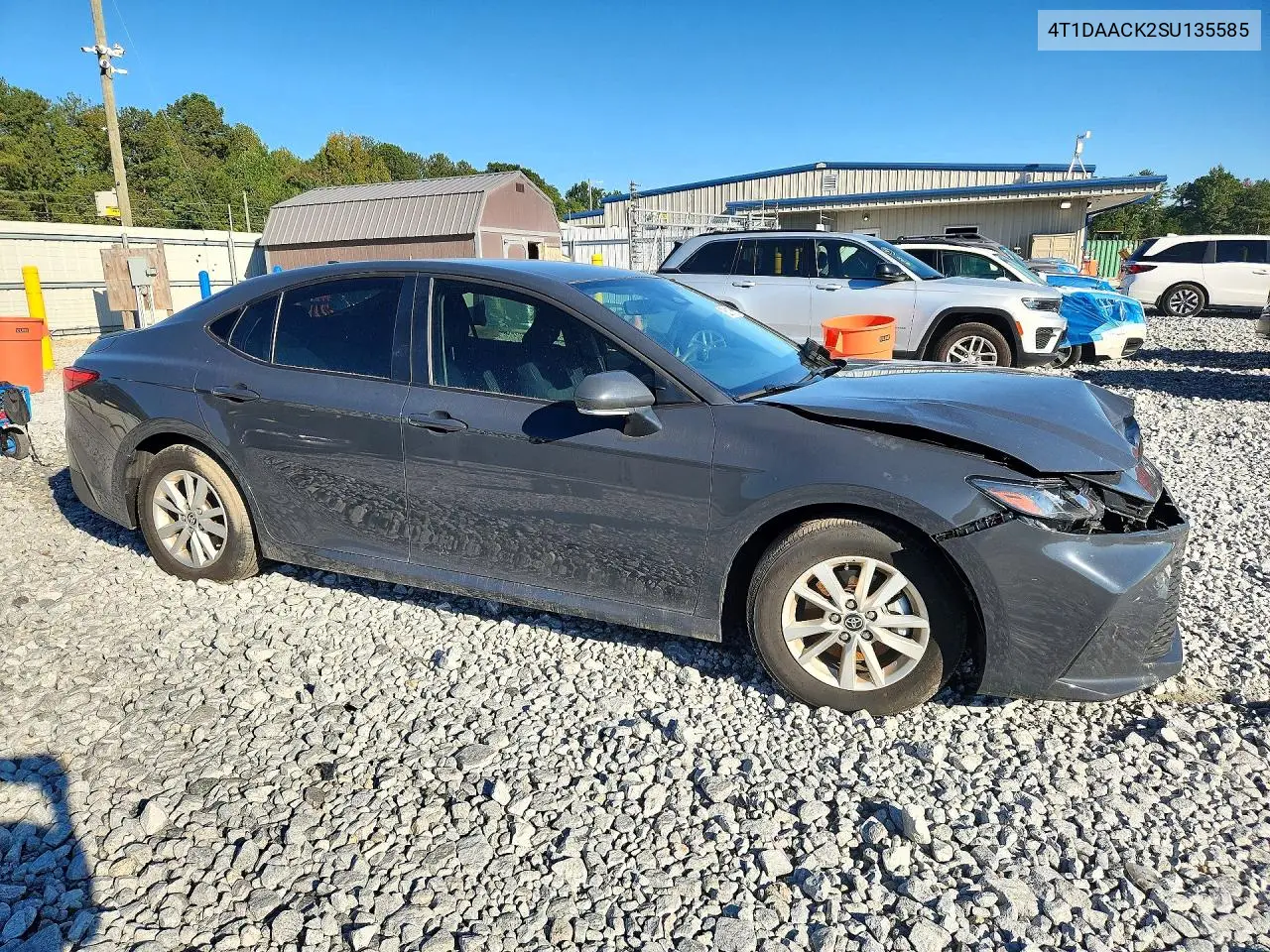 2025 TOYOTA CAMRY VIN 4T1DAACK2SU135585 — фото 4