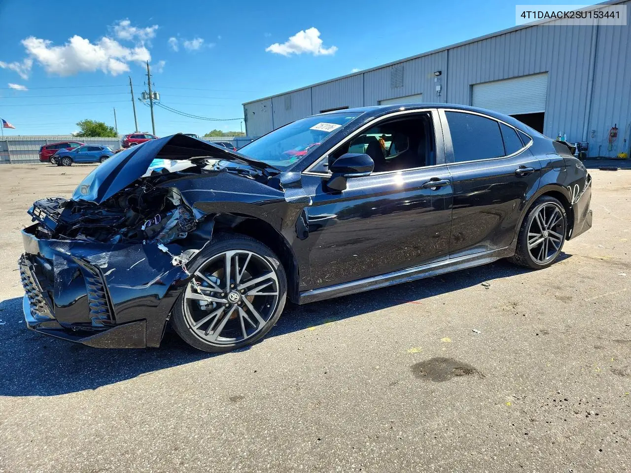 TOYOTA CAMRY 2025, VIN 4T1DAACK2SU153441