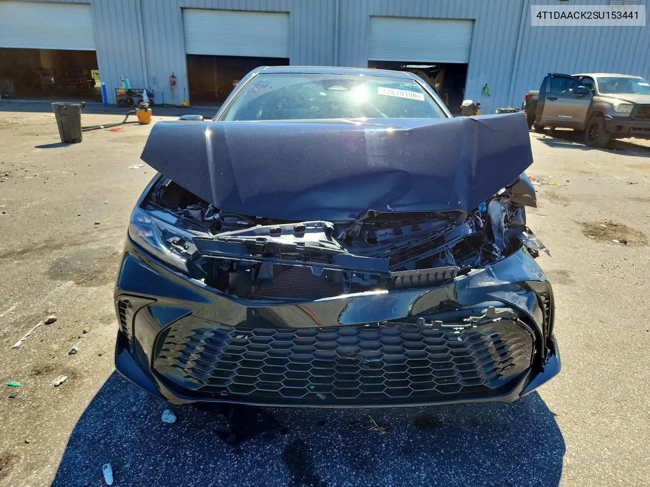 2025 TOYOTA CAMRY VIN 4T1DAACK2SU153441 — фото 5