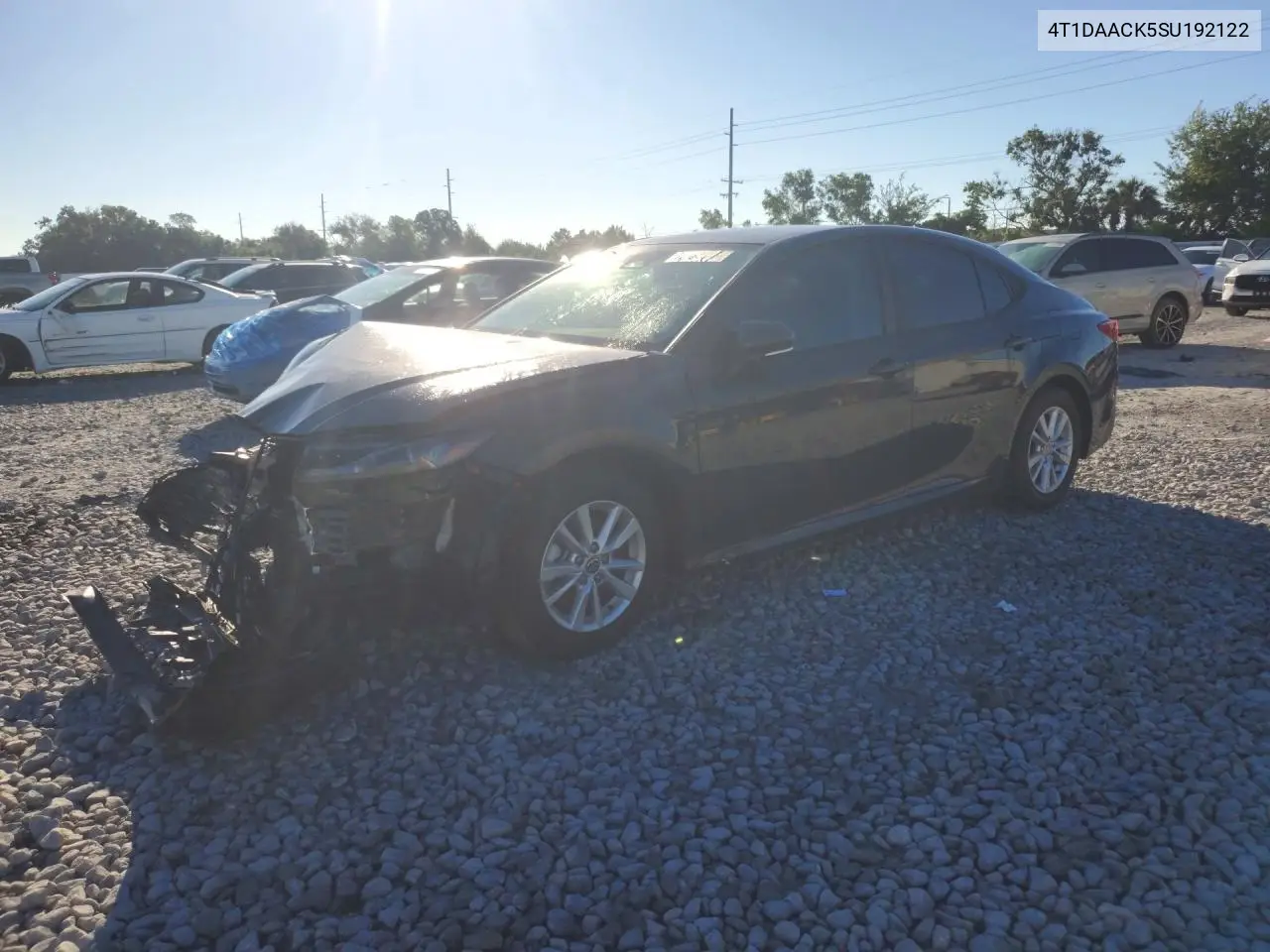 TOYOTA CAMRY 2025, VIN 4T1DAACK5SU192122