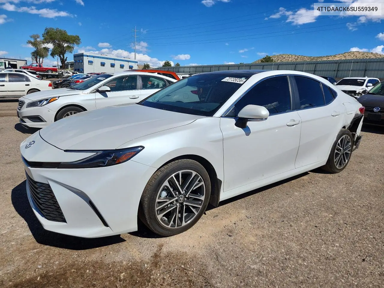 TOYOTA CAMRY 2025, VIN 4T1DAACK6SU559349
