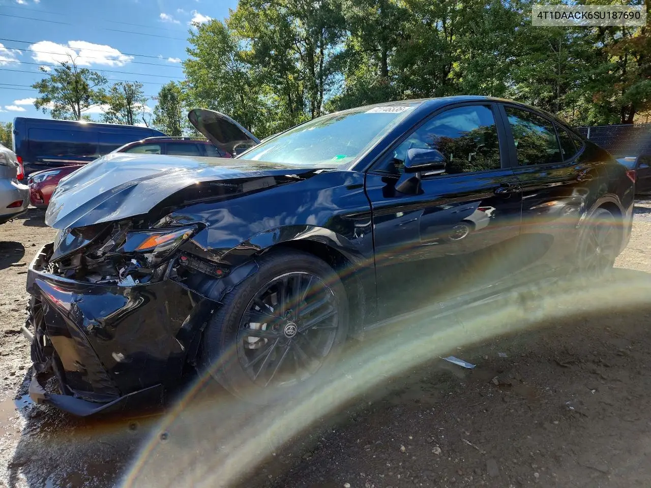 TOYOTA CAMRY 2025, VIN 4T1DAACK6SU187690