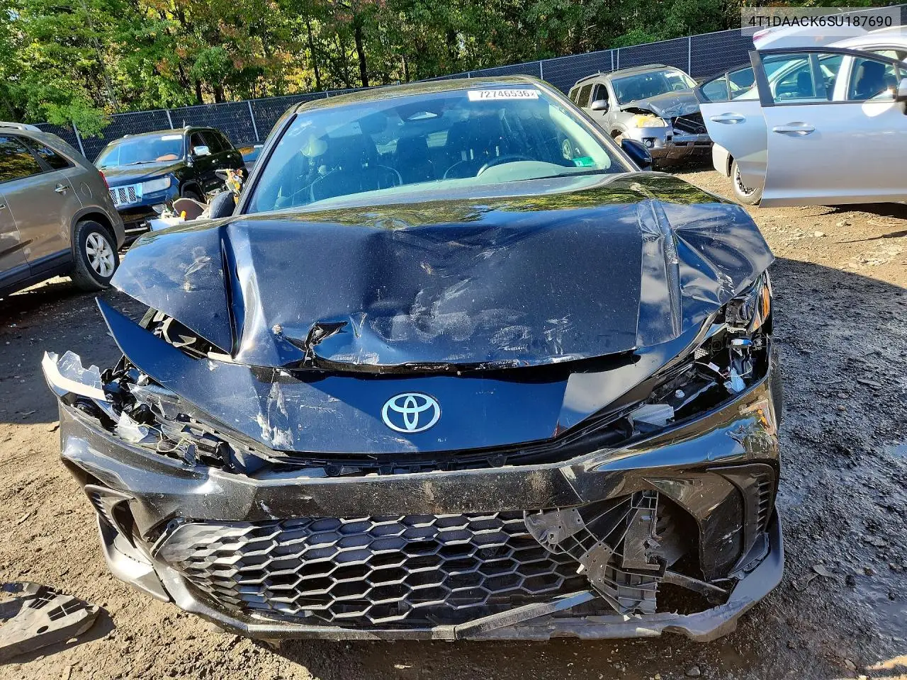 2025 TOYOTA CAMRY VIN 4T1DAACK6SU187690 — фото 5