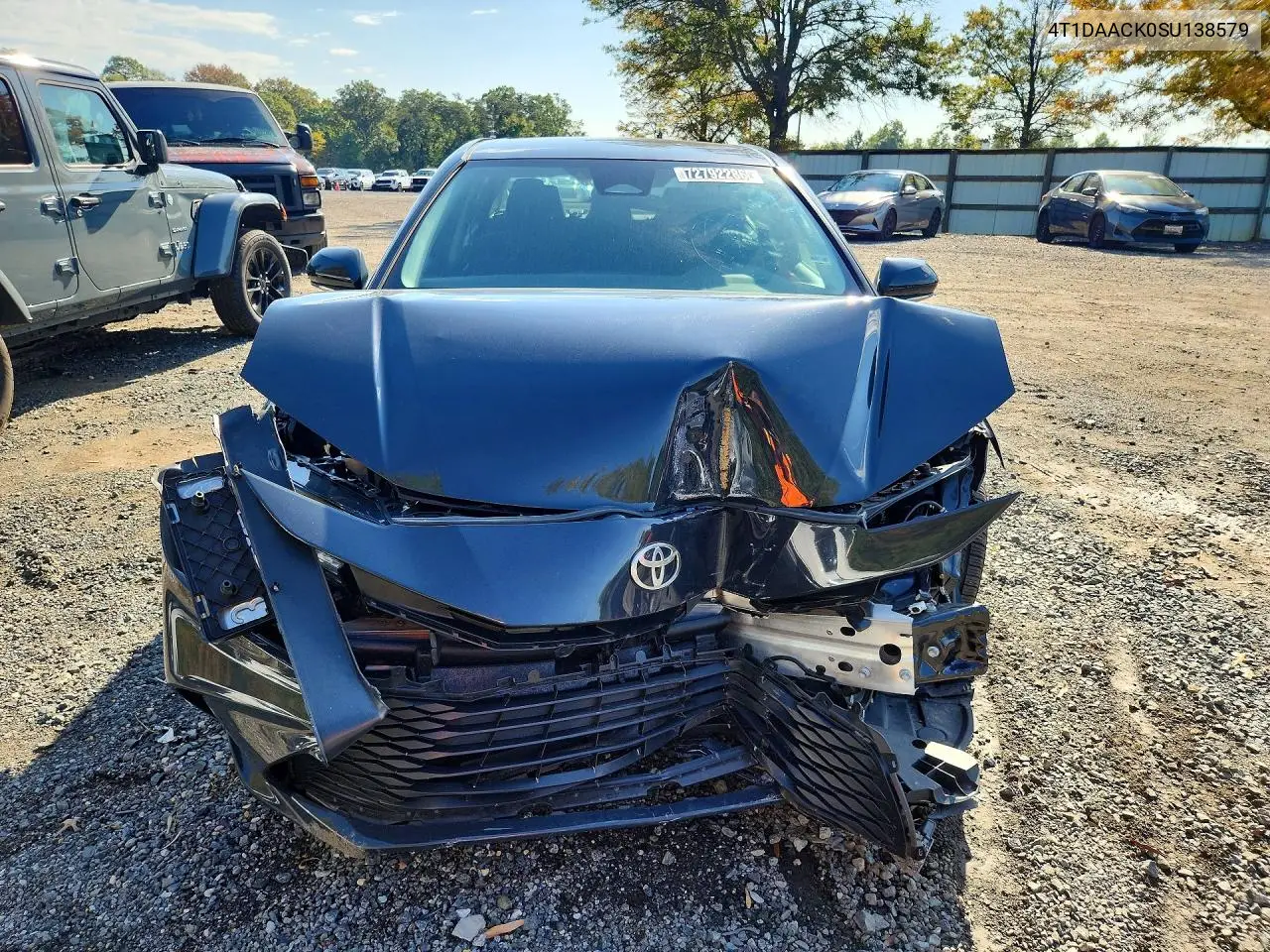 2025 TOYOTA CAMRY VIN 4T1DAACK0SU138579 — фото 5