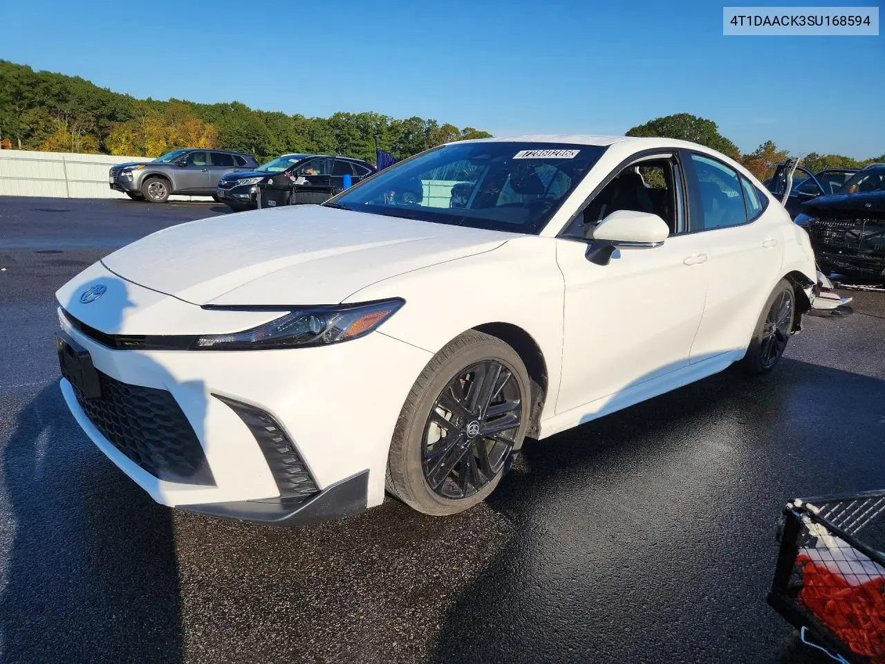 TOYOTA CAMRY 2025, VIN 4T1DAACK3SU168594
