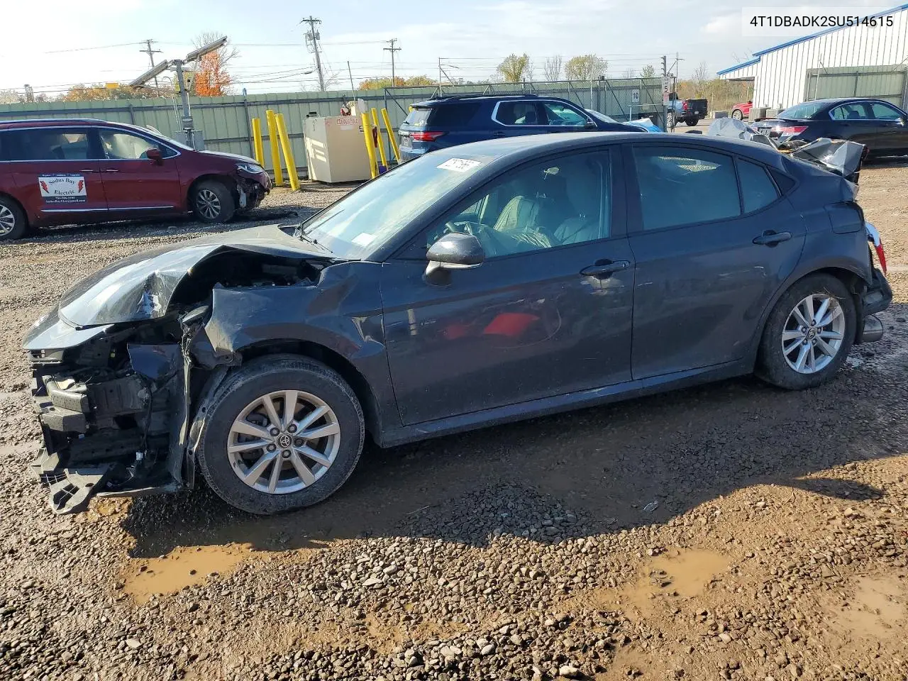 TOYOTA CAMRY 2025, VIN 4T1DBADK2SU514615
