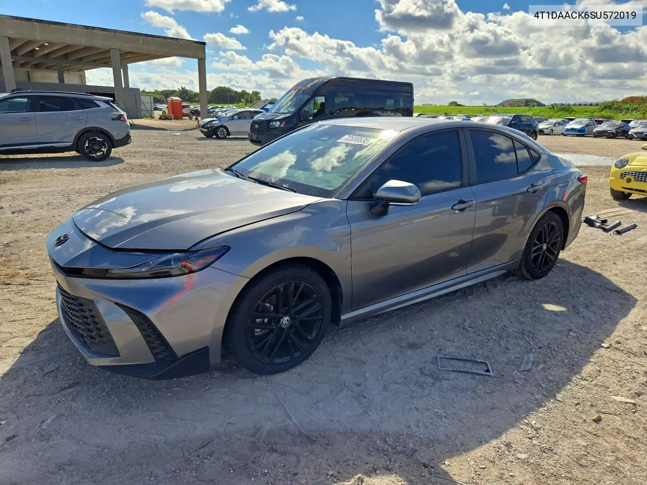 TOYOTA CAMRY 2025, VIN 4T1DAACK6SU572019