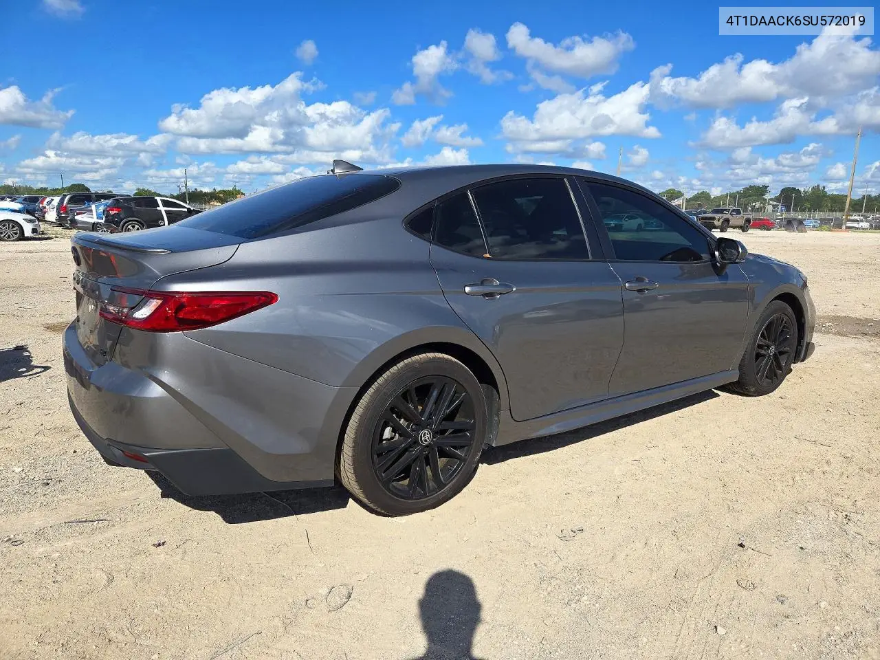 2025 TOYOTA CAMRY VIN 4T1DAACK6SU572019 — фото 3
