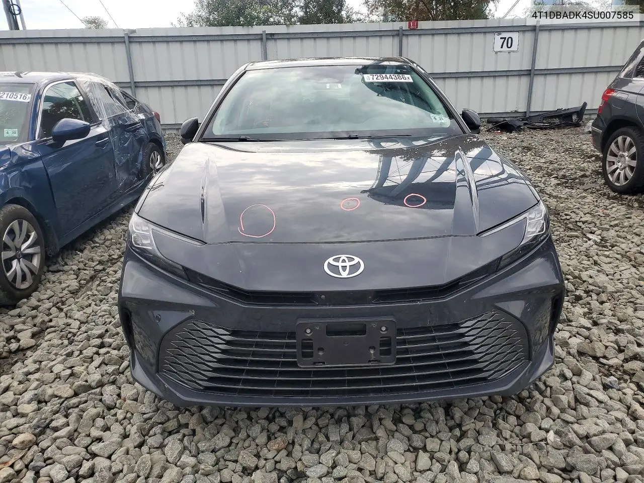 2025 TOYOTA CAMRY VIN 4T1DBADK4SU007585 — фото 5