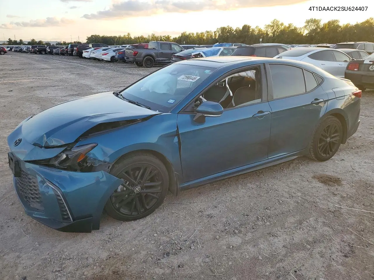 TOYOTA CAMRY 2025, VIN 4T1DAACK2SU624407