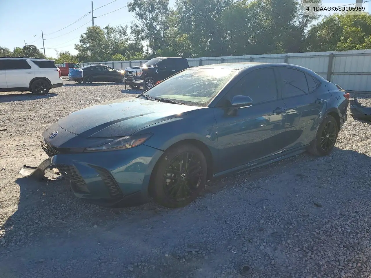 TOYOTA CAMRY 2025, VIN 4T1DAACK6SU005969