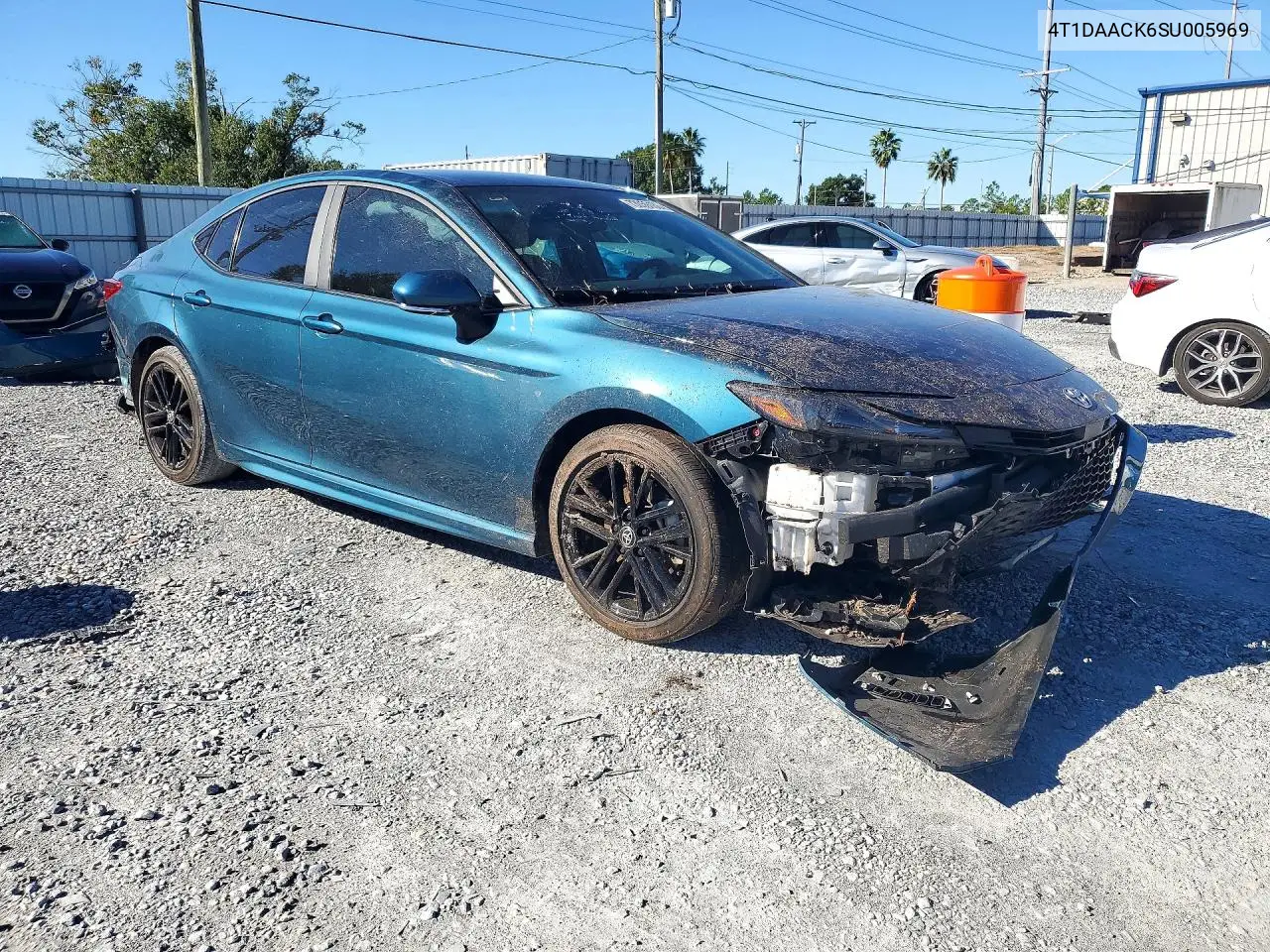 2025 TOYOTA CAMRY VIN 4T1DAACK6SU005969 — фото 4
