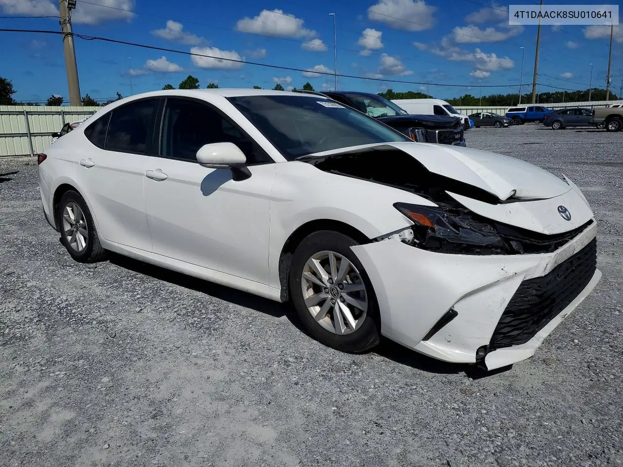 2025 TOYOTA CAMRY VIN 4T1DAACK8SU010641 — фото 4