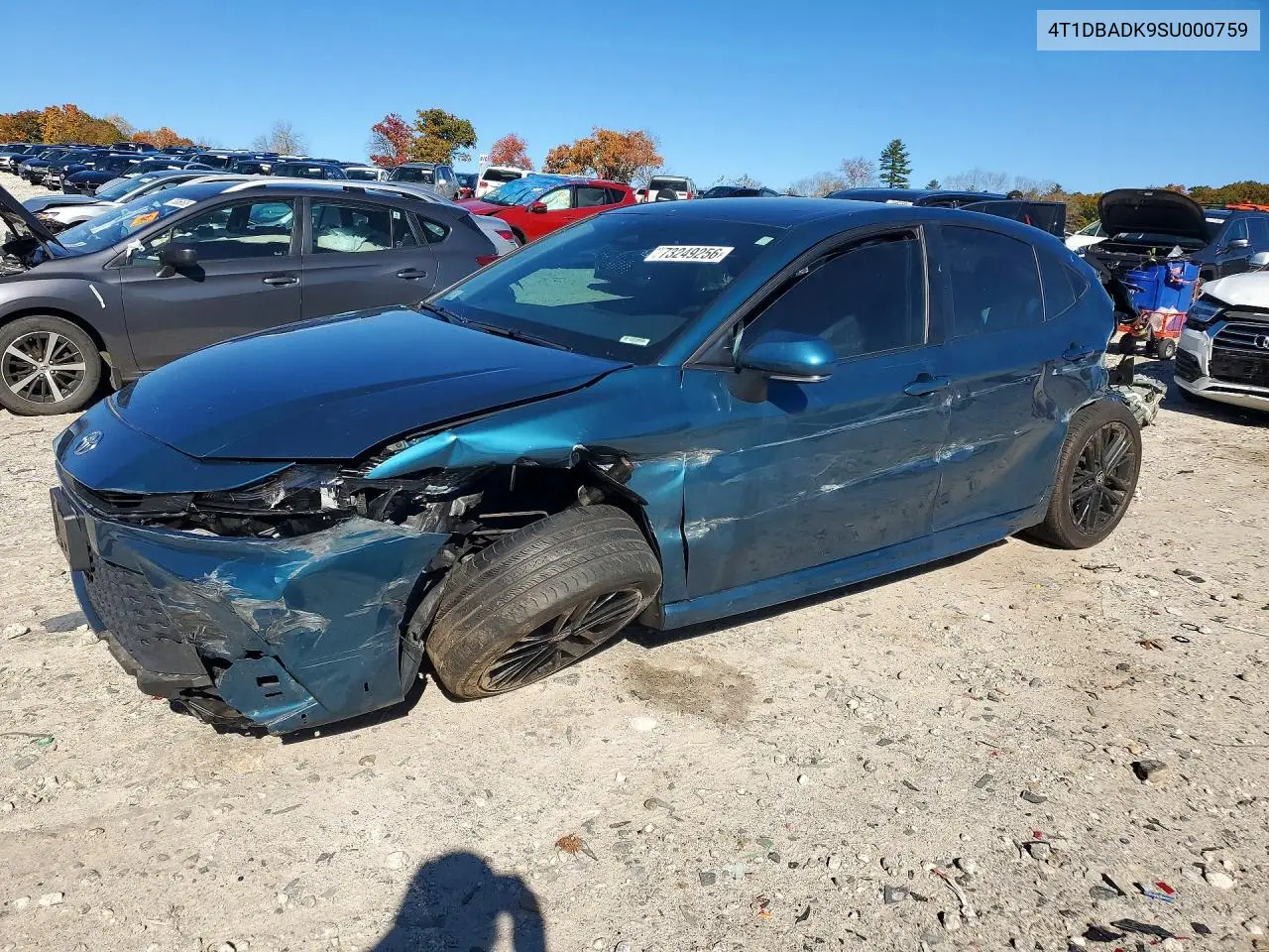 TOYOTA CAMRY 2025, VIN 4T1DBADK9SU000759