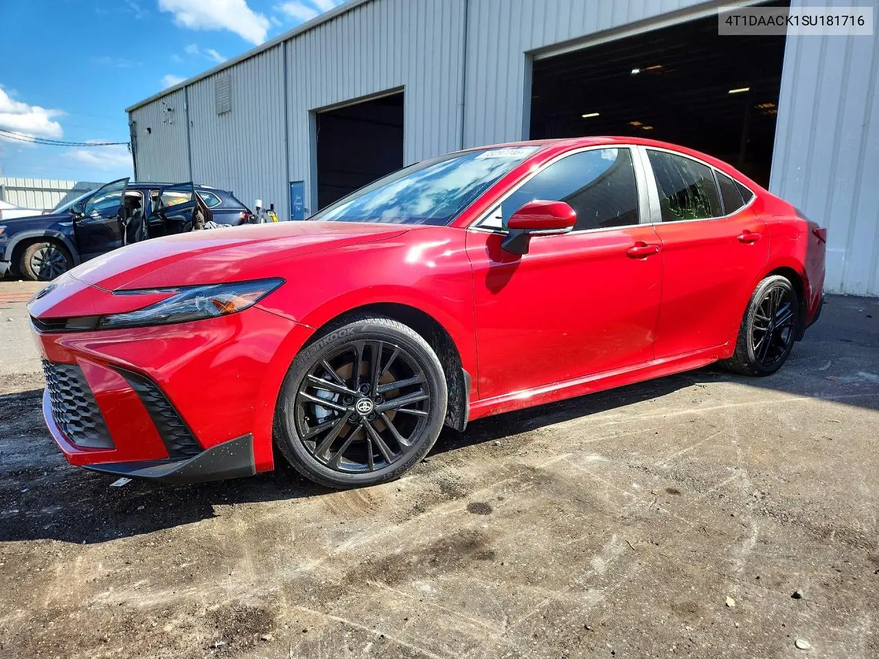 TOYOTA CAMRY 2025, VIN 4T1DAACK1SU181716