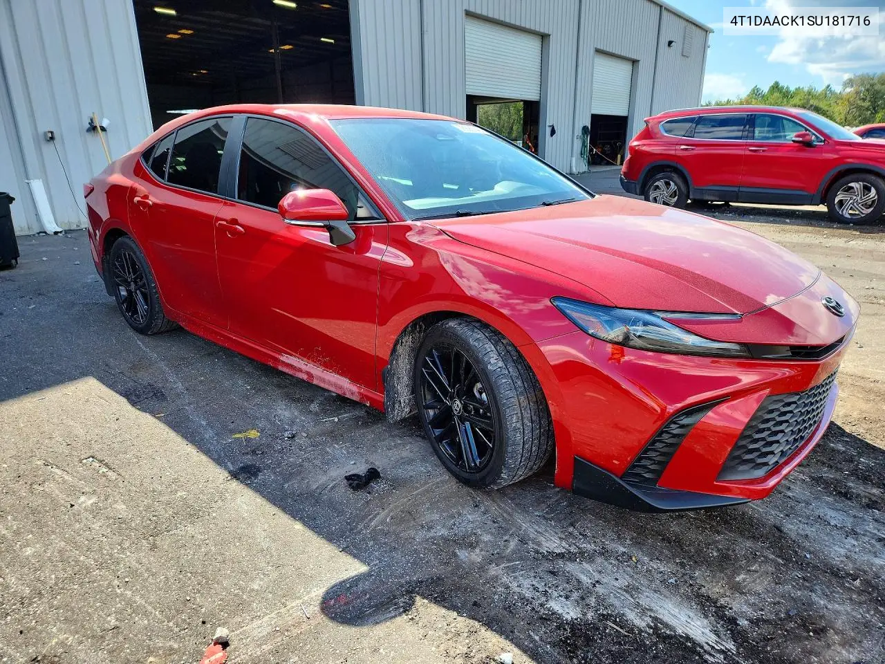 2025 TOYOTA CAMRY VIN 4T1DAACK1SU181716 — фото 4