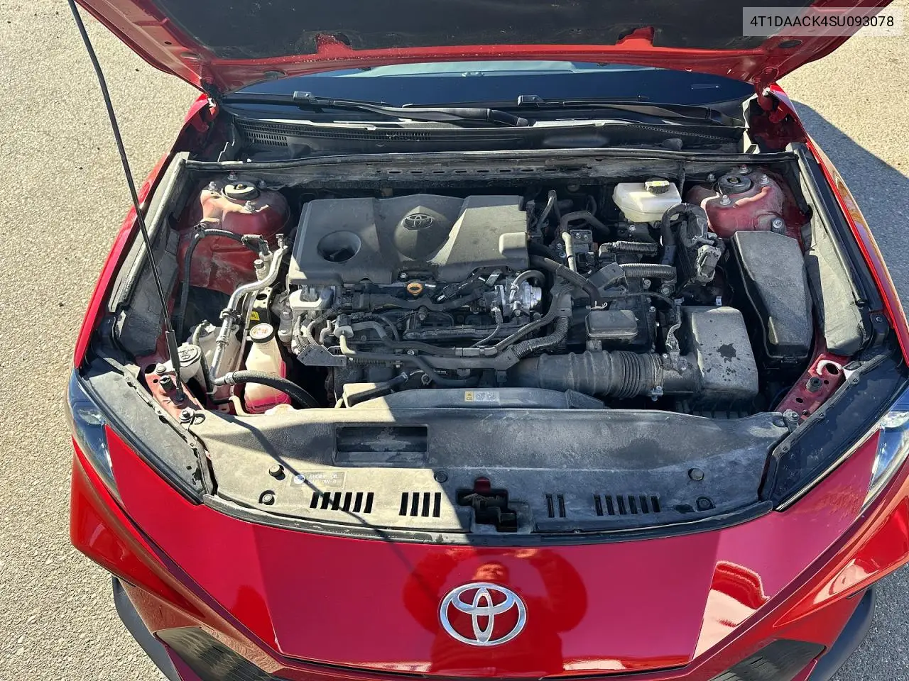 2025 TOYOTA CAMRY VIN 4T1DAACK4SU093078 — фото 5