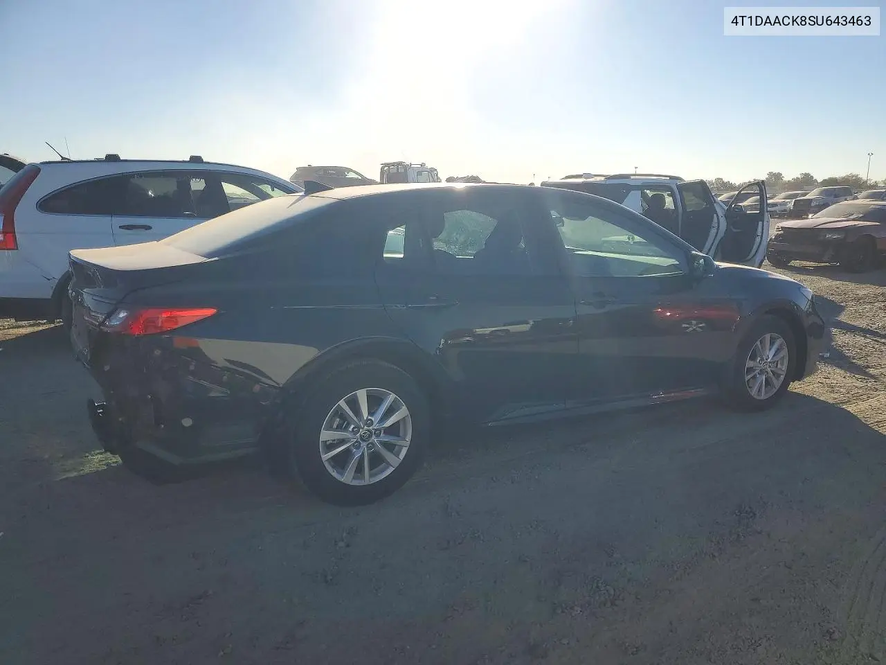2025 TOYOTA CAMRY VIN 4T1DAACK8SU643463 — фото 3