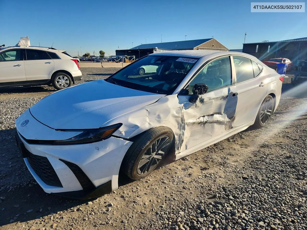 TOYOTA CAMRY 2025, VIN 4T1DAACK5SU502107