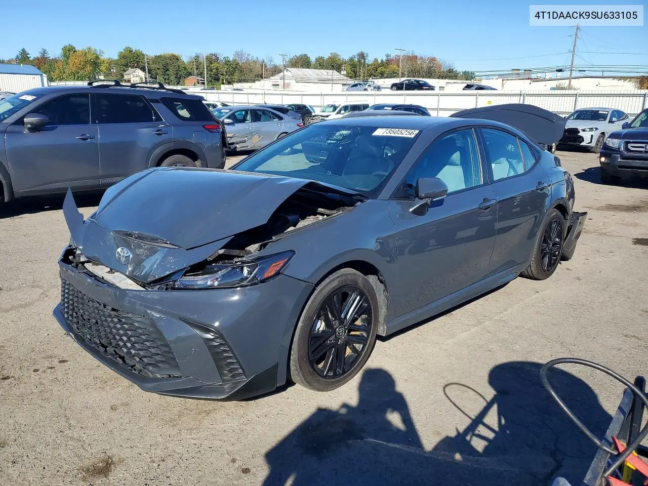 TOYOTA CAMRY 2025, VIN 4T1DAACK9SU633105