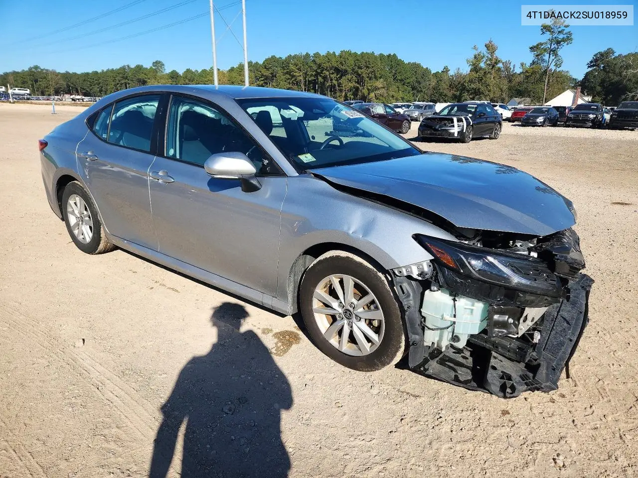 TOYOTA CAMRY 2025, VIN 4T1DAACK2SU018959