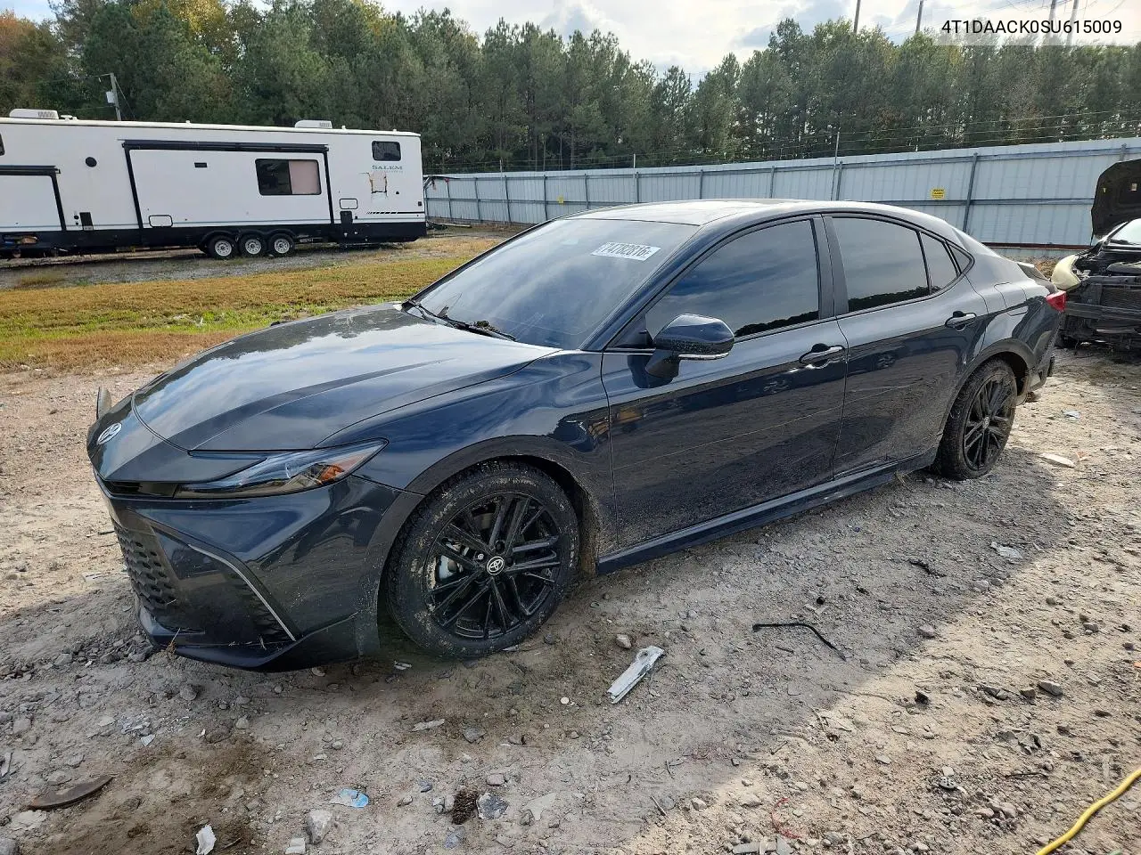 TOYOTA CAMRY 2025, VIN 4T1DAACK0SU615009