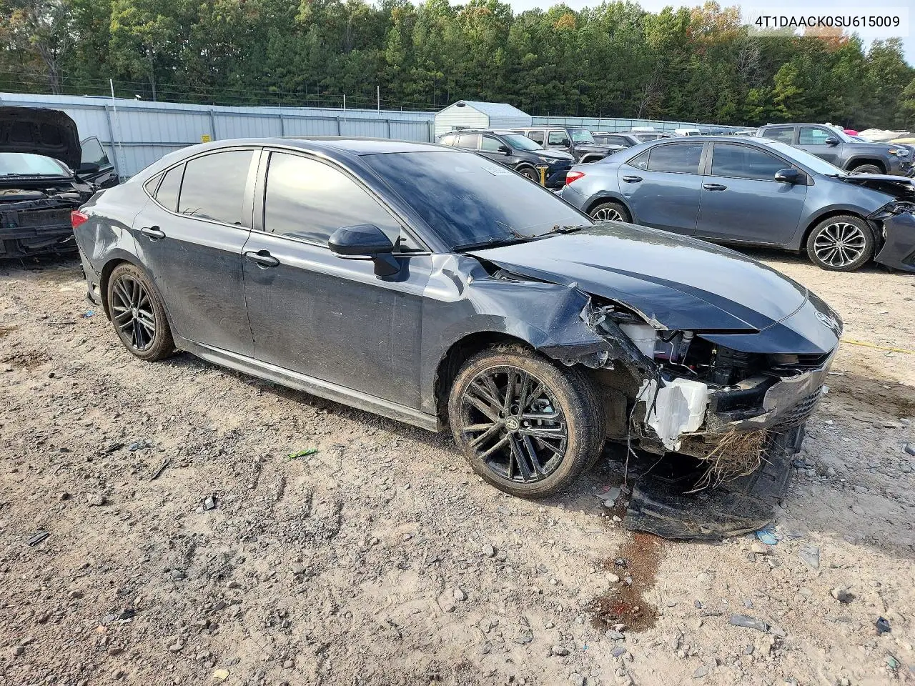 2025 TOYOTA CAMRY VIN 4T1DAACK0SU615009 — фото 4