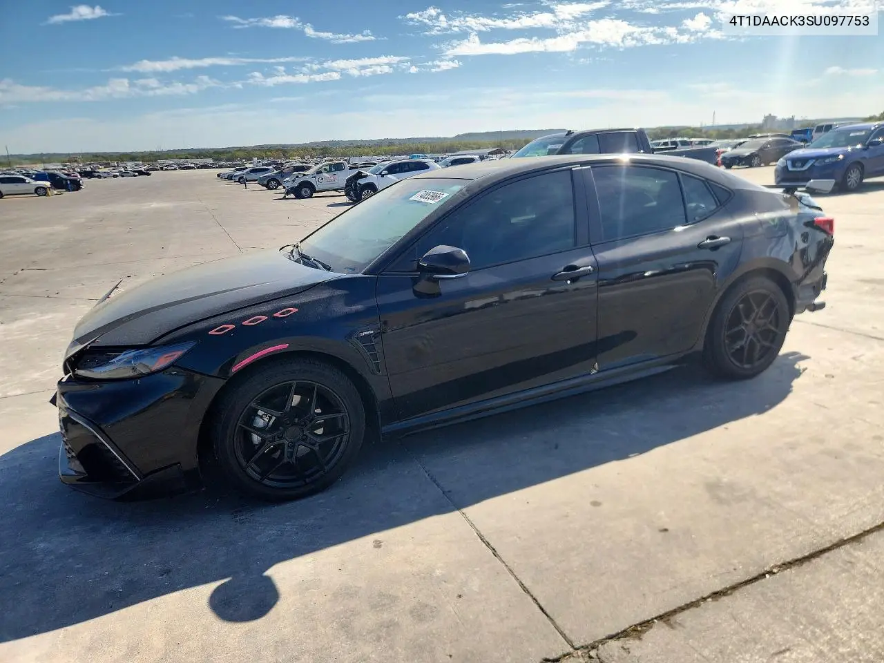 TOYOTA CAMRY 2025, VIN 4T1DAACK3SU097753