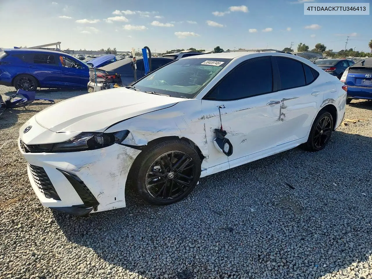 TOYOTA CAMRY 2026, VIN 4T1DAACK7TU346413