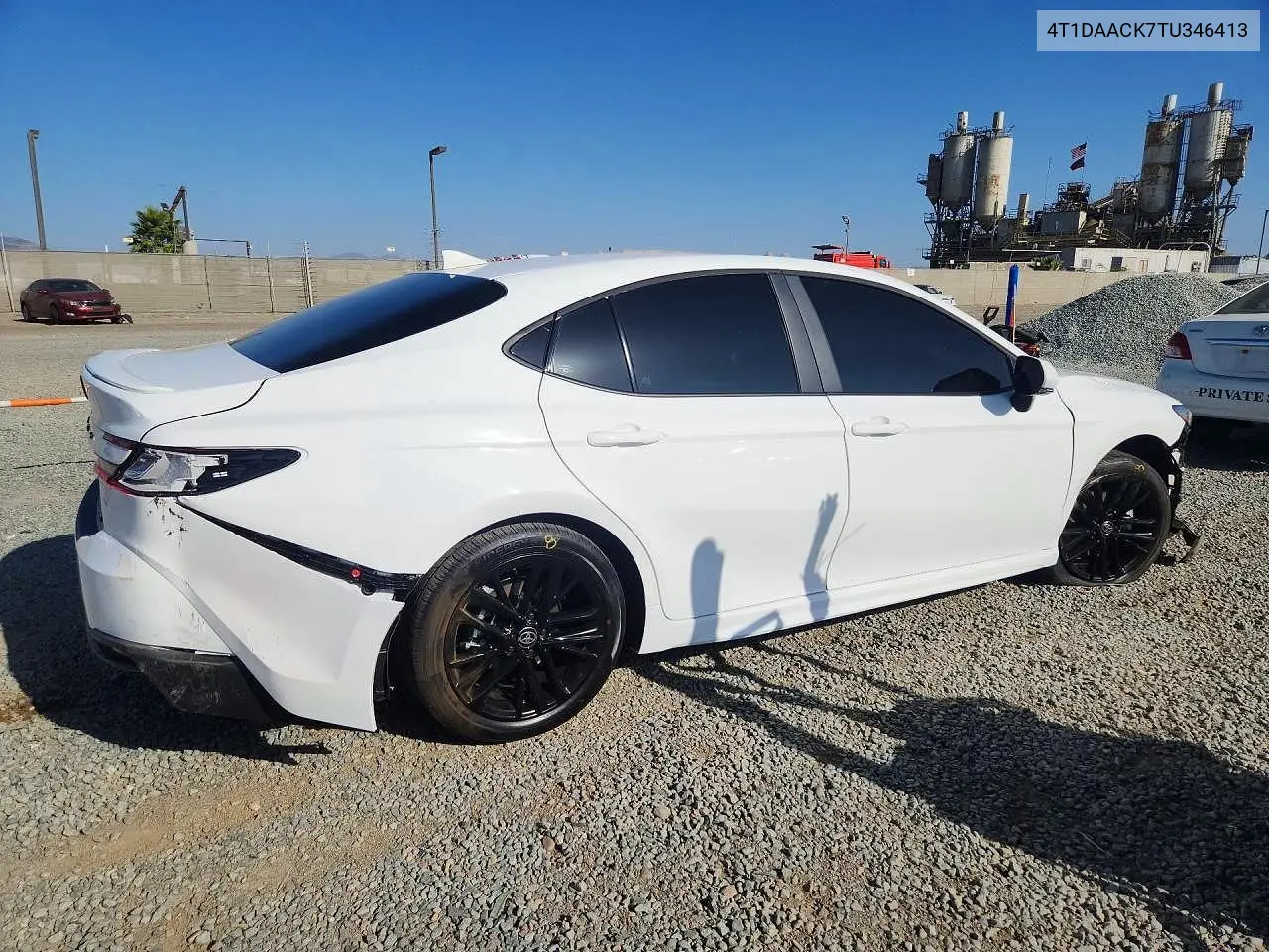 2026 TOYOTA CAMRY VIN 4T1DAACK7TU346413 — фото 3