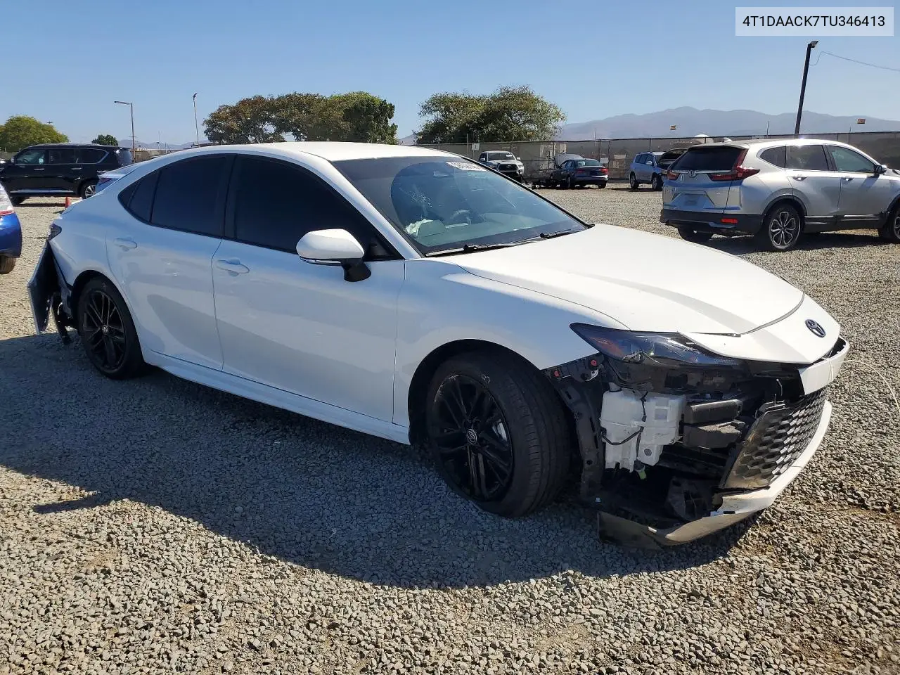 2026 TOYOTA CAMRY VIN 4T1DAACK7TU346413 — фото 4