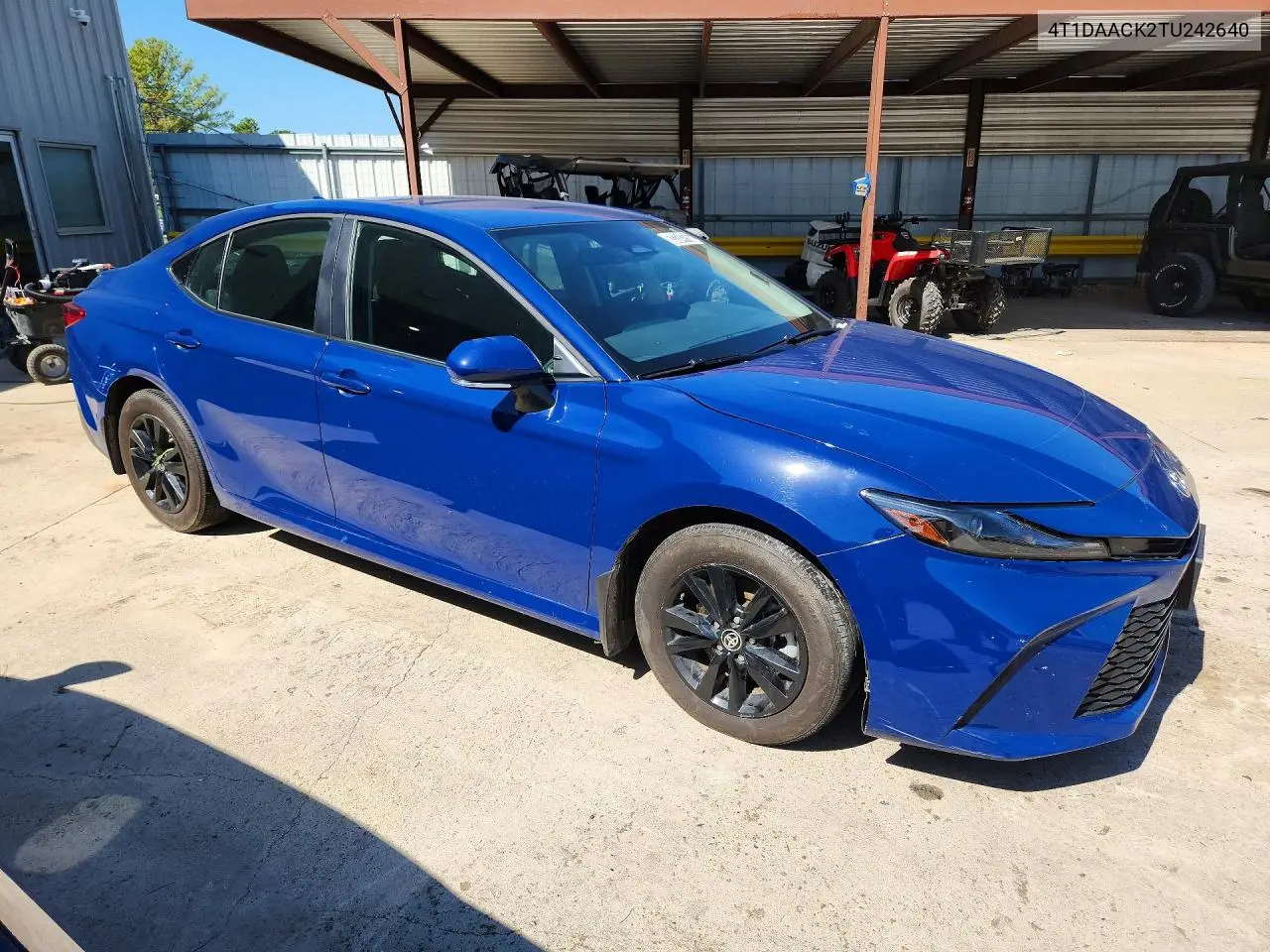 2026 TOYOTA CAMRY VIN 4T1DAACK2TU242640 — фото 4