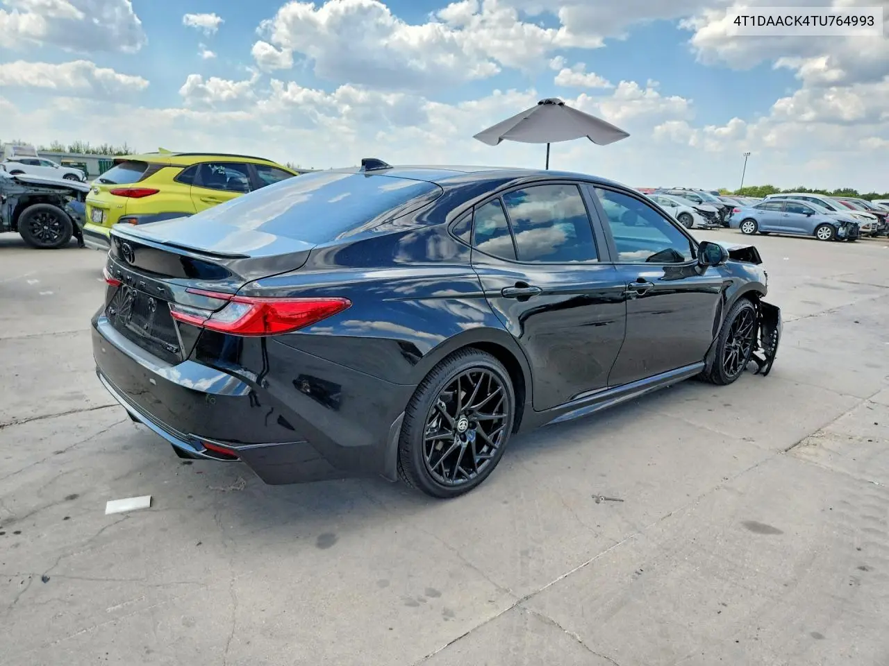 2026 TOYOTA CAMRY VIN 4T1DAACK4TU764993 — фото 3