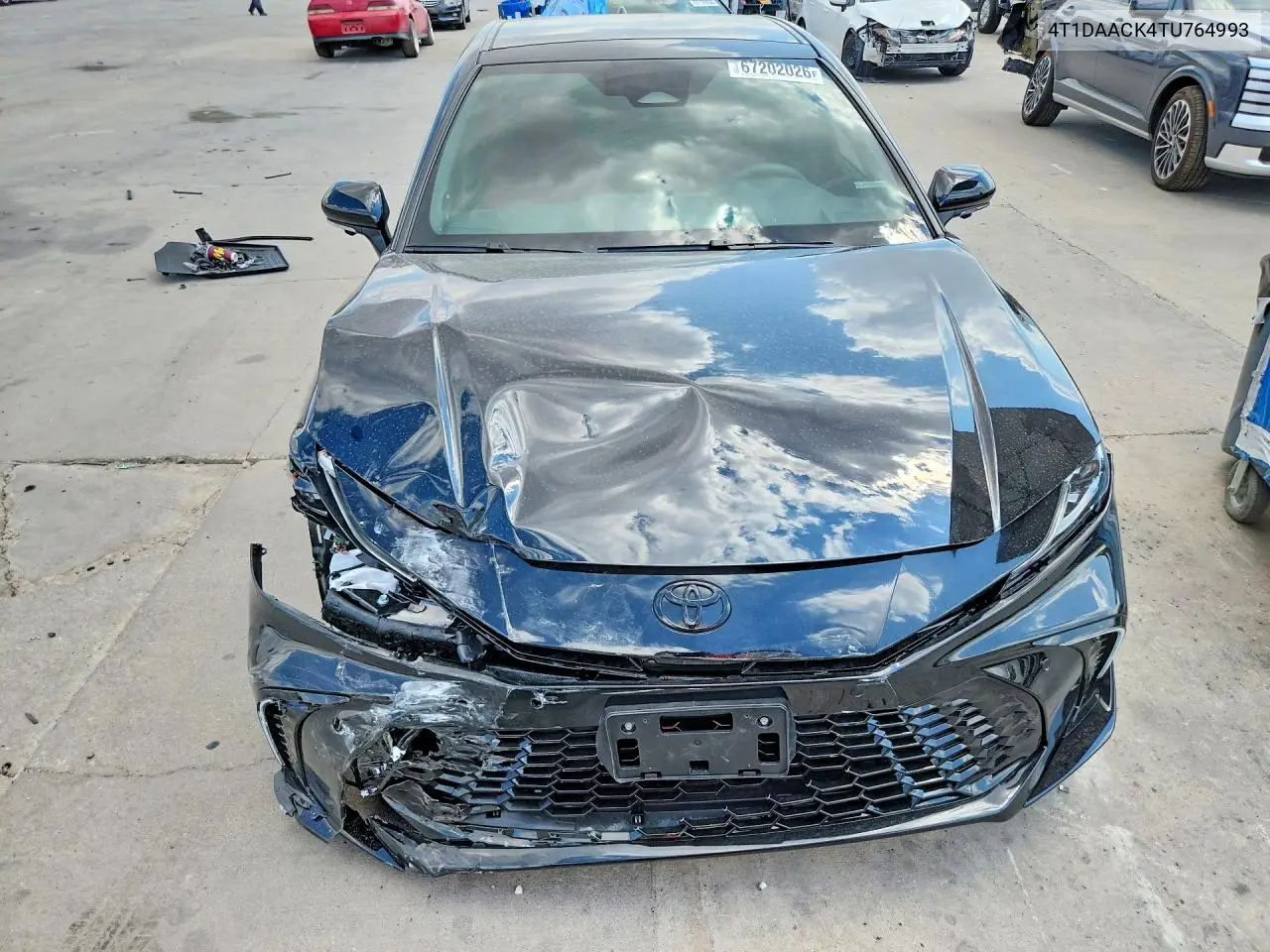 2026 TOYOTA CAMRY VIN 4T1DAACK4TU764993 — фото 5