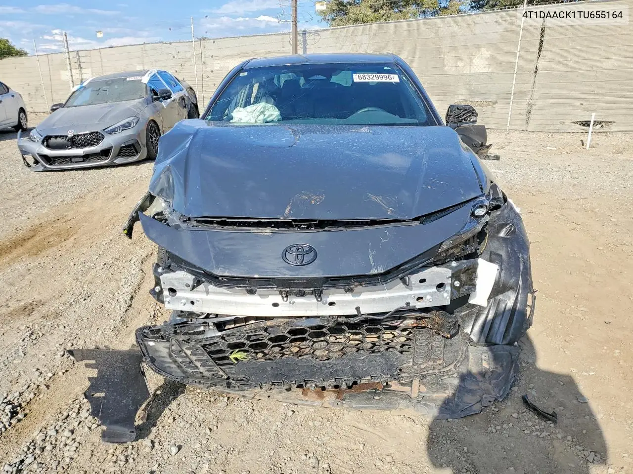 2026 TOYOTA CAMRY VIN 4T1DAACK1TU655164 — фото 5
