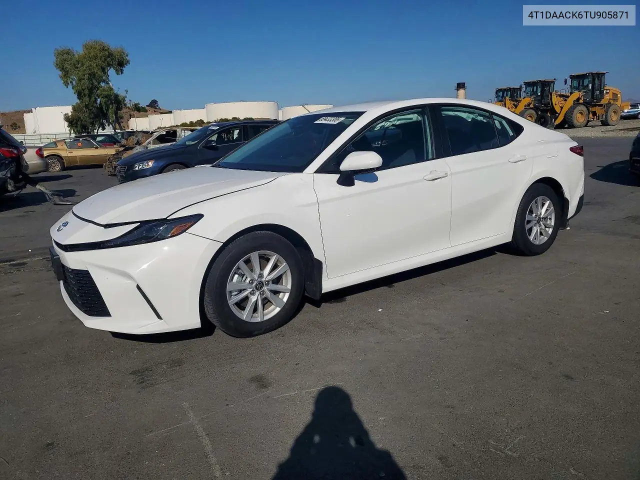 TOYOTA CAMRY 2026, VIN 4T1DAACK6TU905871