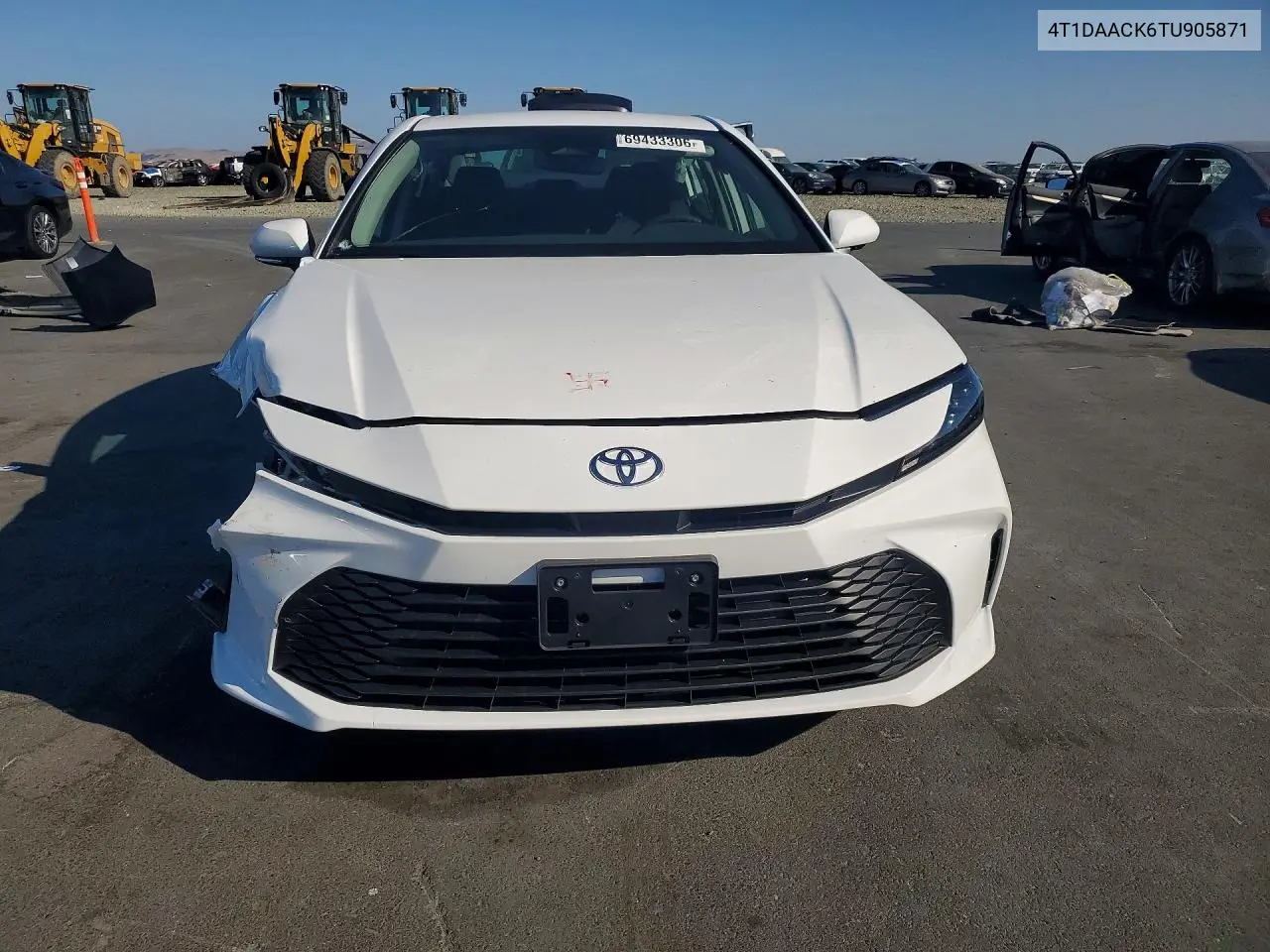2026 TOYOTA CAMRY VIN 4T1DAACK6TU905871 — фото 5