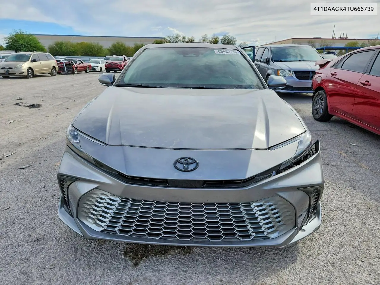 2026 TOYOTA CAMRY VIN 4T1DAACK4TU666739 — фото 5