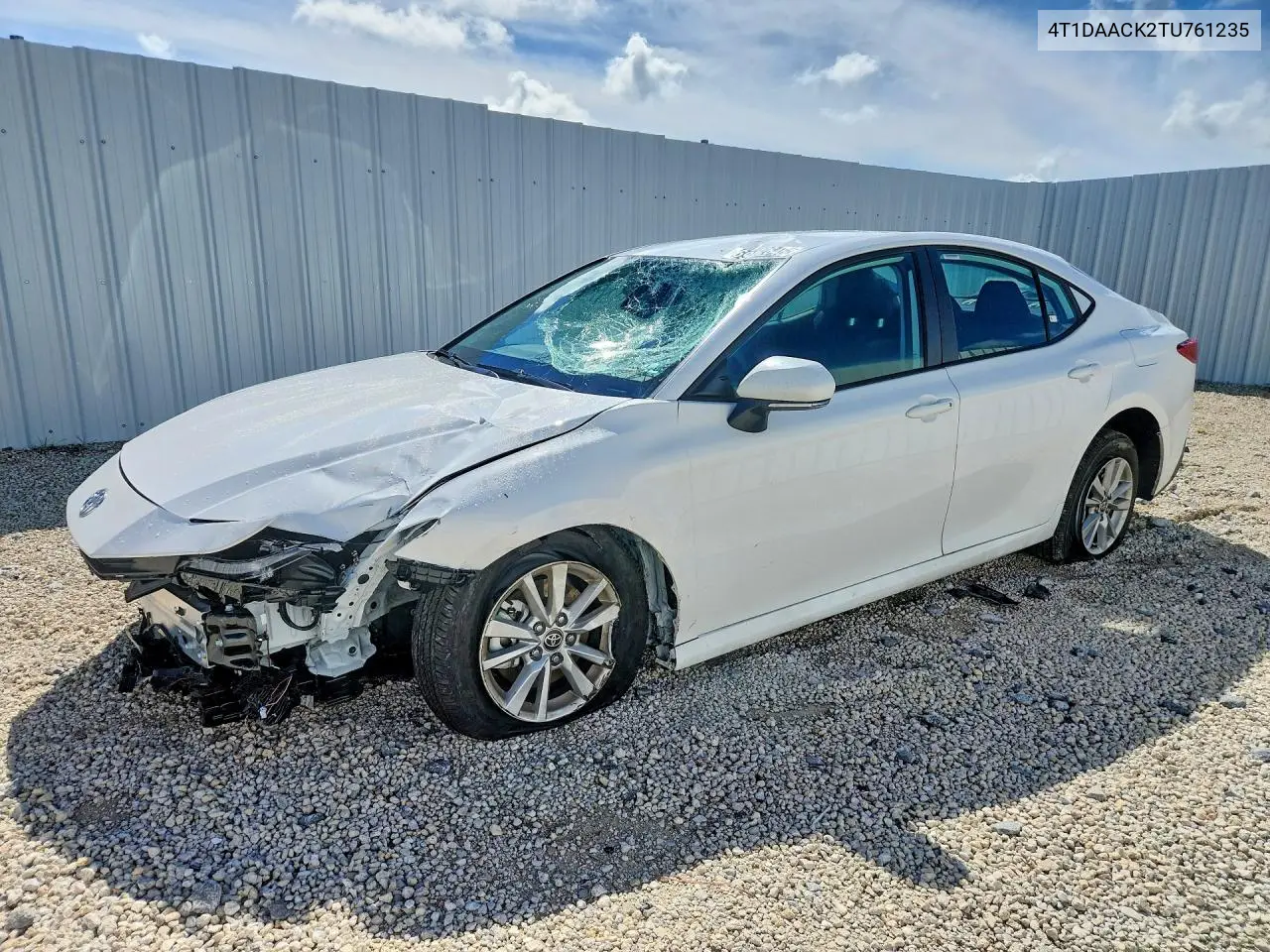 TOYOTA CAMRY 2026, VIN 4T1DAACK2TU761235