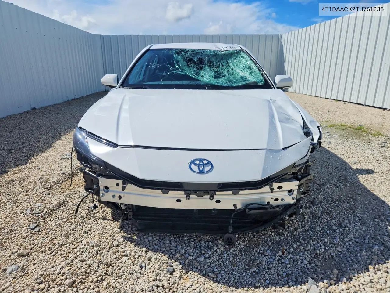 2026 TOYOTA CAMRY VIN 4T1DAACK2TU761235 — фото 5